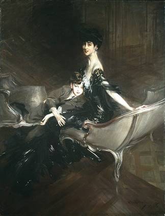 Consuelo Vanderbilt and Ivor Spencer-Churchill, 1906 (Giovanni Boldini) (1845-1931) The Metropolitan Museum of Art, New York, NY, 47.71